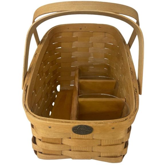 Peterboro Slanted Countertop Storage Basket - Picture 1 of 16